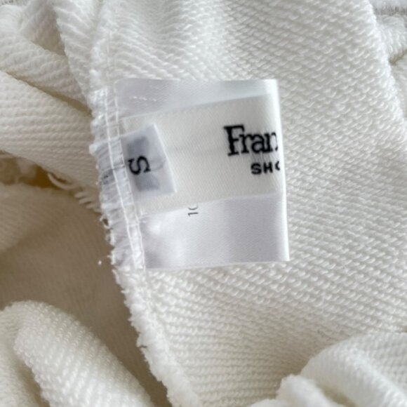 The Frankie Shop Vanessa Cotton Jersey Sweatpants in Off-White - Picture 6 of 10